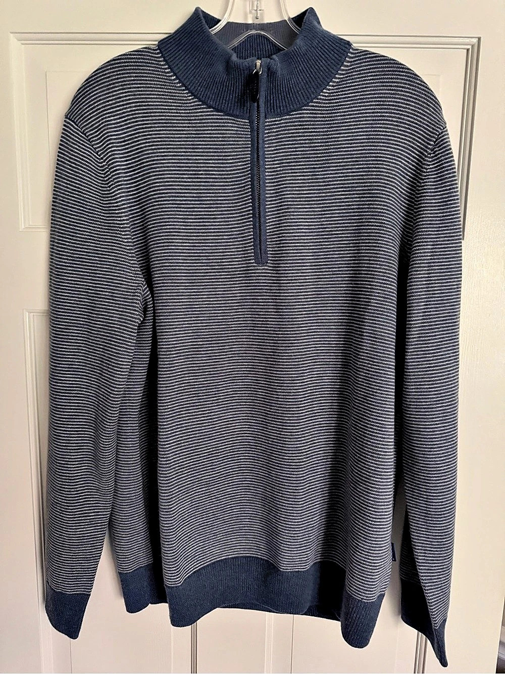 vineyard vines Quarter Zip Pullover Men's Merino Wool / Cotton size M - NEW